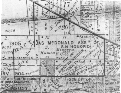 Map of 1909.