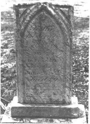 Headstone of James Breckenridge.